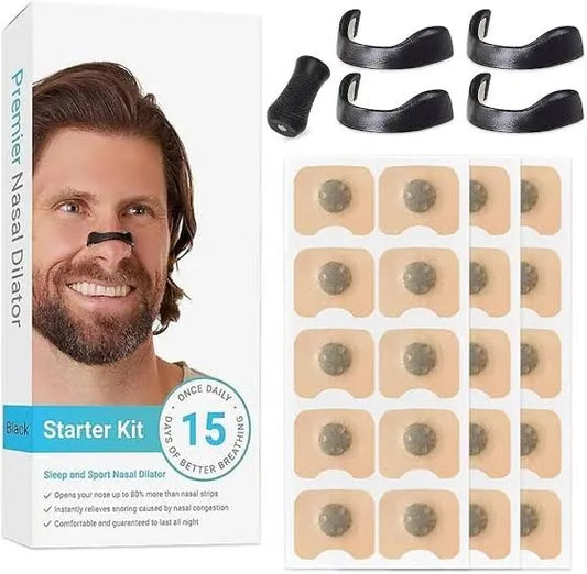 Soft Nose Clip for Comfortable Breathing Support During Sleep